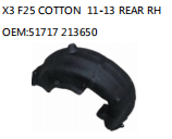 X3 F25 COTTON 11-13 REAR RH OEM:51717 213650