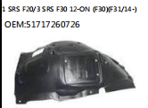 1 SRS F20/3 SRS F30 12-ON (F30)(F31/14-) OEM:51717260726