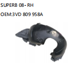 SUPERB 08- RH OEM:3VD 809 958A