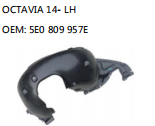 OCTAVIA 14- LH OEM: 5E0 809 957E