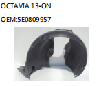 OCTAVIA 13-ON OEM:5E0809957