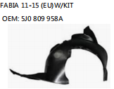 FABIA 11-15 (EU)W/KIT OEM: 5J0 809 958A