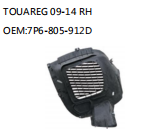 TOUAREG 09-14 RH OEM:7P6-805-912D