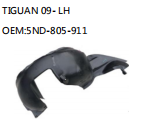 TIGUAN 09- LH OEM:5ND-805-911