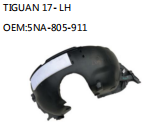 TIGUAN 17- LH OEM:5NA-805-911