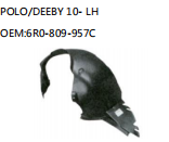 POLO/DEEBY 10- LH OEM:6R0-809-957C