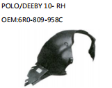POLO/DEEBY 10- RH OEM:6R0-809-958C