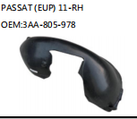 PASSAT (EUP) 11-RH OEM:3AA-805-978