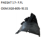 PASSAT 17- F.FL OEM:3G0-805-911S