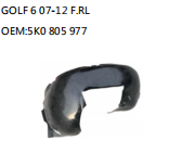 GOLF 6 07-12 F.RL OEM:5K0 805 977