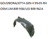 GOLF/BORA/JETTA GEN 4 99-05 RH OEM:1JM 809 958/1JO 809 962A