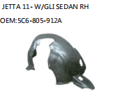JETTA 11- W/GLI SEDAN RH OEM:5C6-805-912A