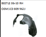 BEETLE 06-10 RH OEM:1C0 809 962J