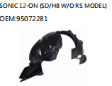 SONIC 12-ON (SD/HB W/O RS MODEL)  OEM:95072281