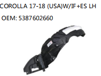 COROLLA 17-18 (USA)W/IF+ES LH OEM: 5387602660