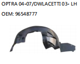 OPTRA 04-07/DWLACETTI 03- LH OEM: 96548777