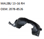 MALIBU 13-16 RH OEM: 2078-8526