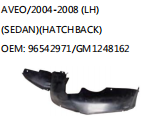 AVEO/2004-2008 (LH) (SEDAN)(HATCHBACK) OEM: 96542971/GM1248162