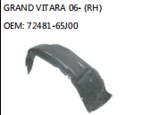 GRAND VITARA 06- (RH) OEM: 72481-65J00