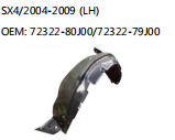 SX4/2004-2009 (LH) OEM: 72322-80J00/72322-79J00