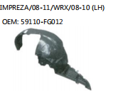 IMPREZA/08-11/WRX/08-10 (LH) OEM: 59110-FG012