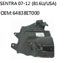 SENTRA 07-12 (B16U/USA) OEM:64838ET000