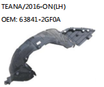 TEANA/2016-ON(LH) OEM: 63841-2GF0A