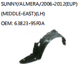 SUNNY/ALMERA/2006-2012(EUP) (MIDDLE-EAST)(LH) OEM: 63823-95F0A