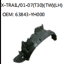 X-TRAIL/01-07(T30)(TW)(LH) OEM: 63843-YH000