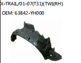 X-TRAIL/01-07(T31)(TW)(RH) OEM: 63842-YH000