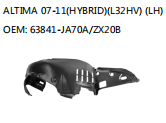 ALTIMA 07-11(HYBRID)(L32HV) (LH) OEM: 63841-JA70A/ZX20B