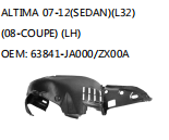 ALTIMA 07-12(SEDAN)(L32)(08-COUPE) (LH) OEM: 63841-JA000/ZX00A