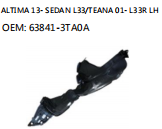 ALTIMA 13- SEDAN L33/TEANA 01- L33R LH OEM: 63841-3TA0A
