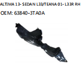 ALTIMA 13- SEDAN L33/TEANA 01- L33R RH OEM: 63840-3TA0A