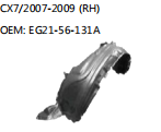 CX7/2007-2009 (RH) OEM: EG21-56-131A