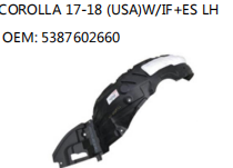 COROLLA 17-18 (USA)W/IF+ES LH OEM: 5387602660