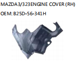 MAZDA3/323ENGINE COVER (RH) OEM: B25D-56-341H