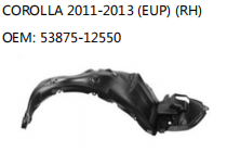 COROLLA 2011-2013 (EUP) (RH) OEM: 53875-12550