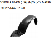 COROLLA 09-ON (USA) (M/T) (=TY MATRIX OEM:5144202320