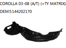 COROLLA 03-08 (A/T) (=TY MATRIX) OEM:5144202170