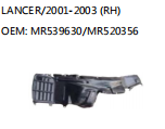 LANCER/2001-2003 (RH) OEM: MR539630/MR520356