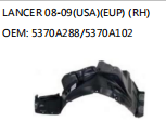 LANCER 08-09(USA)(EUP) (RH) OEM: 5370A288/5370A102