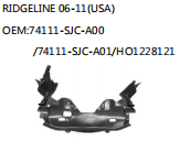 RIDGELINE 06-11(USA) OEM:74111-SJC-A00 /74111-SJC-A01/HO1228121