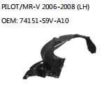 PILOT/MR-V 2006-2008 (LH) OEM: 74151-S9V-A10