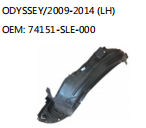 ODYSSEY/2009-2014 (LH) OEM: 74151-SLE-000