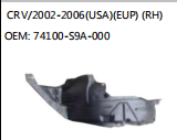 CRV/2002-2006(USA)(EUP) (RH) OEM: 74100-S9A-000
