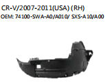 CR-V/2007-2011(USA) (RH) OEM: 74100-SWA-A0/A010/ SXS-A10/A00