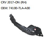CRV 2017-ON (RH) OEM: 74100-TLA-A00