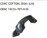 CIVIC COTTON 2016- (LH) OEM: 74151-TET-H10