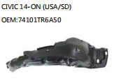CIVIC 14-ON (USA/SD) OEM:74101TR6A50